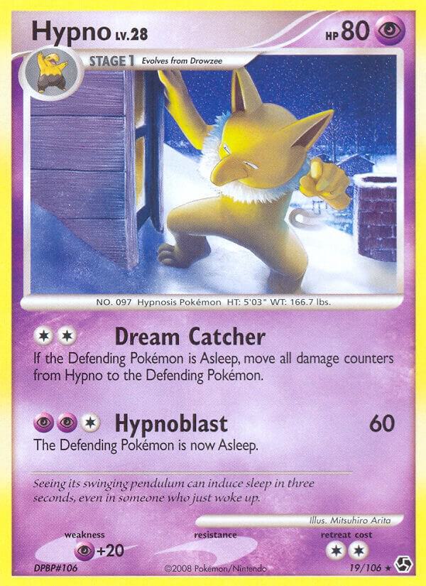 Pokemon Hypno 19/106 Great Encounters