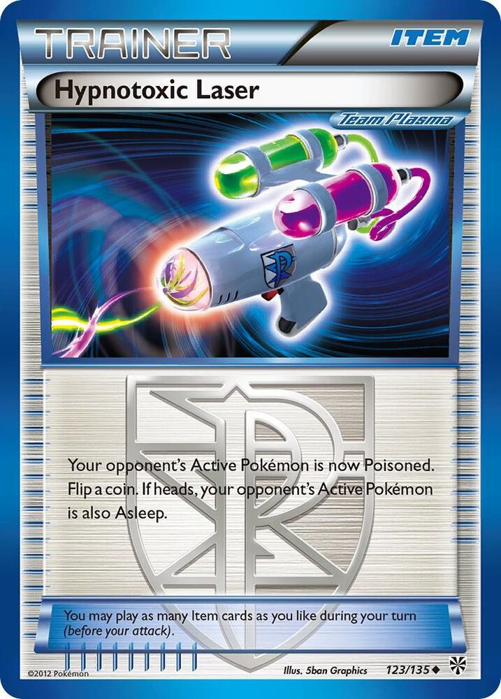 Pokemon Hypnotoxic Laser 123/135 Plasma Storm