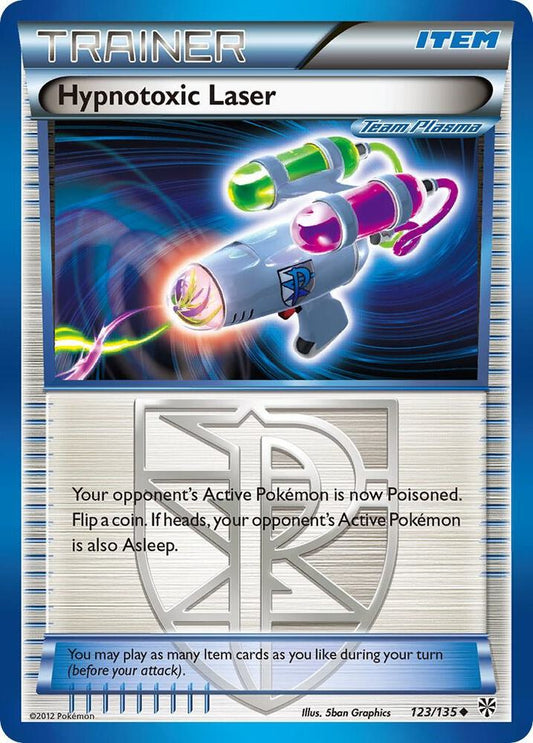 Pokemon Hypnotoxic Laser 123/135 Plasma Storm