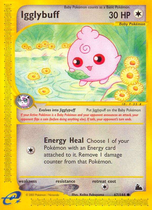 Pokemon Igglybuff 67/144 Skyridge