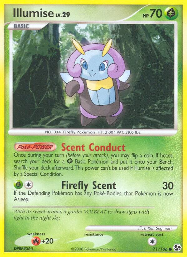 Pokemon Illumise 71/106 Great Encounters