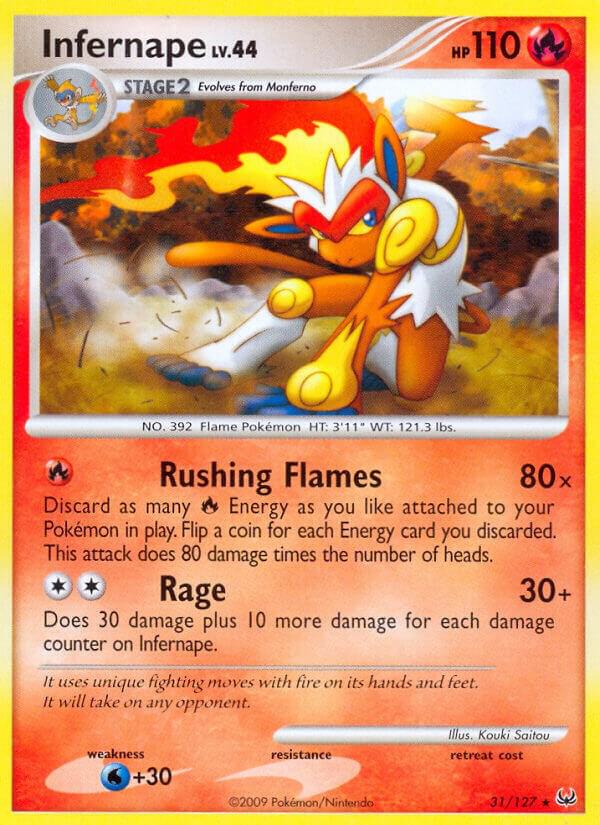 Pokemon Infernape 31/127 Platinum