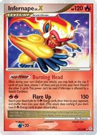 Pokemon Infernape LV.X 121/130 Diamond & Pearl