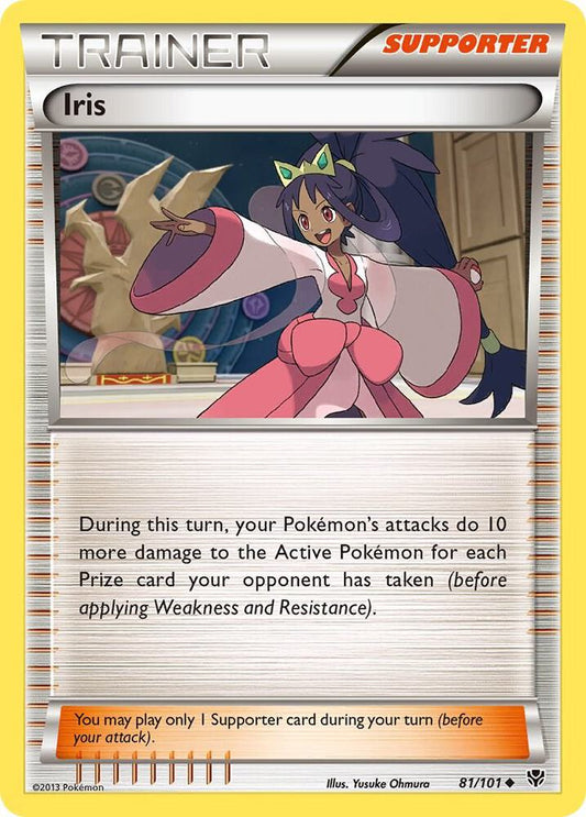 Pokemon Iris 81/101 Plasma Blast