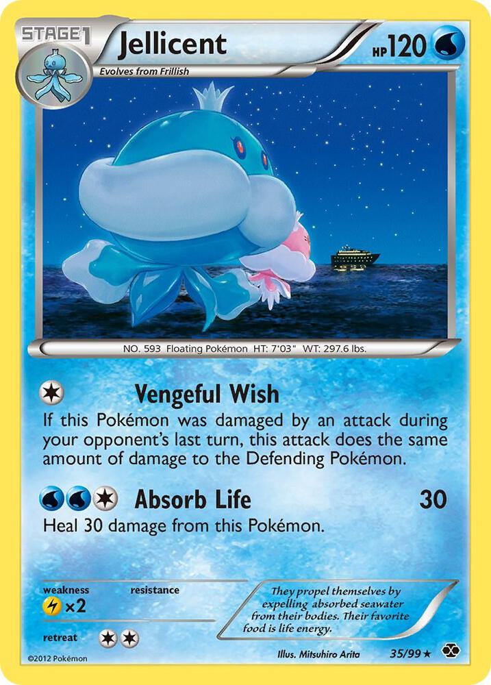 Pokemon Jellicent 35/99 Next Destinies
