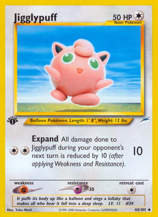 Pokemon Jigglypuff 44/105 Neo Destiny