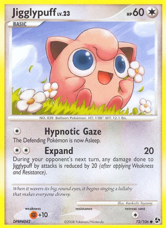 Pokemon Jigglypuff 72/106 Great Encounters