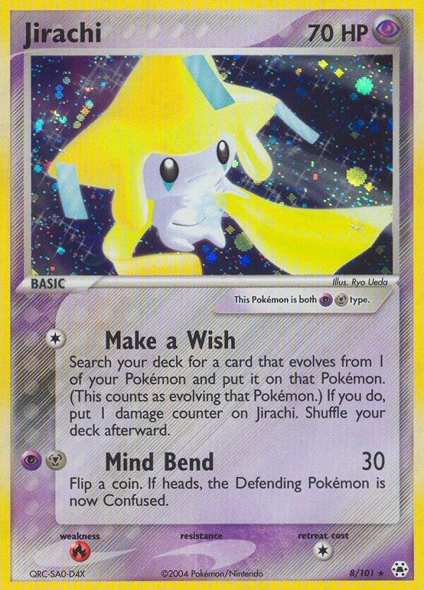 Pokemon Jirachi 8/101 Hidden Legends