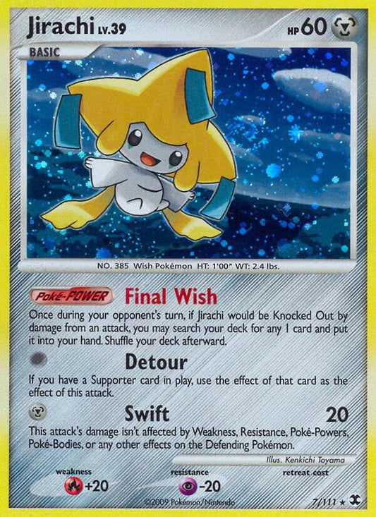 Pokemon Jirachi 7/111 Rising Rivals