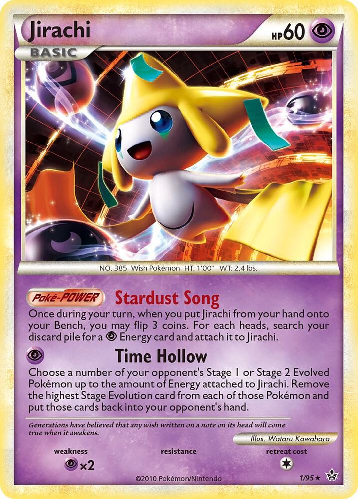 Pokemon Jirachi 1/95 Unleashed