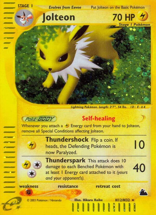 Pokemon Jolteon H12/144 Skyridge