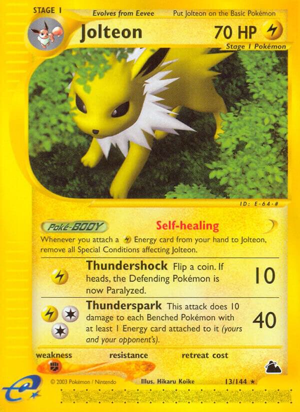 Pokemon Jolteon 13/144 Skyridge