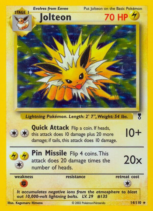 Pokemon Jolteon 14/110 Legendary Collection