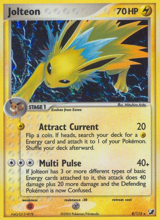 Pokemon Jolteon 8/115 Unseen Forces