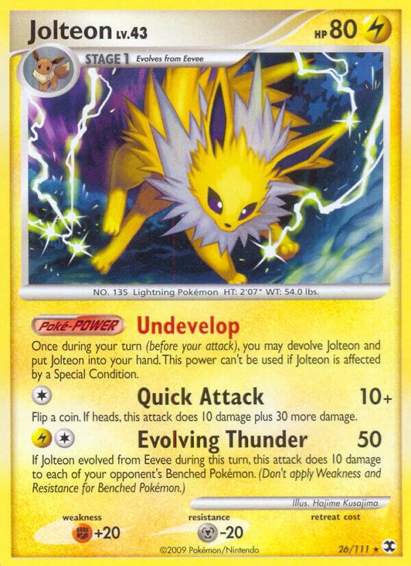 Pokemon Jolteon 26/111 Rising Rivals
