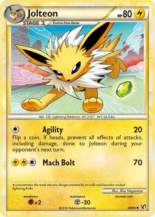 Pokemon Jolteon 28/90 Undaunted