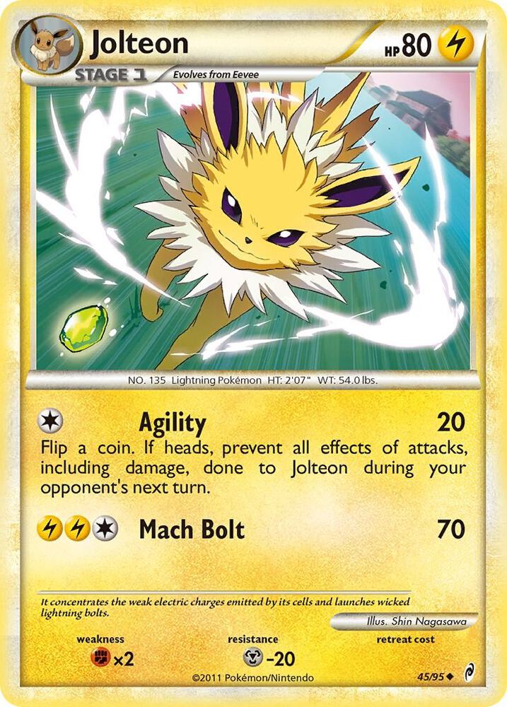 Pokemon Jolteon 45/95 Call of Legends