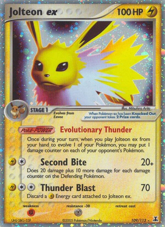Pokemon Jolteon ex 109/113 Delta Species