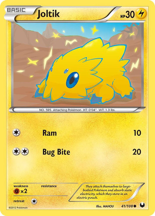 Pokemon Joltik 41/108 Dark Explorers