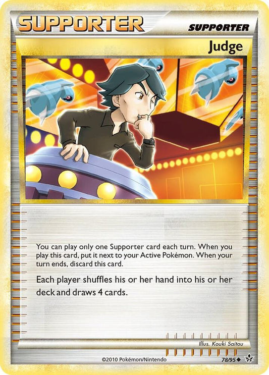 Pokemon Judge 78/95 Unleashed