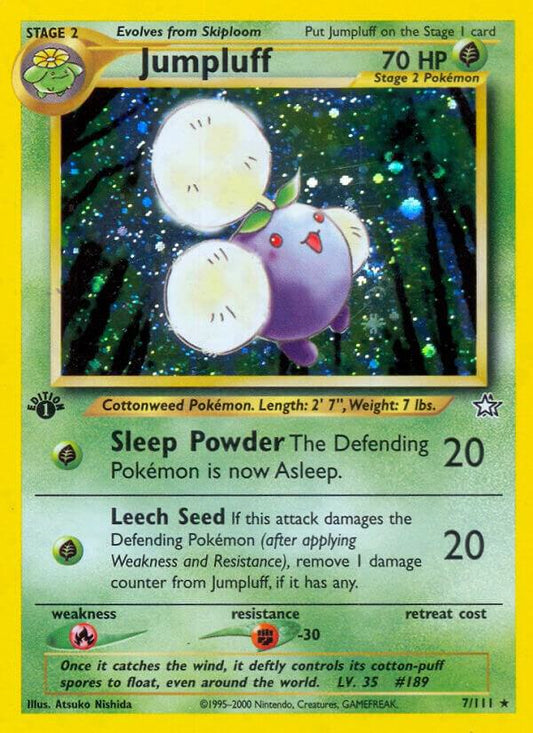 Pokemon Jumpluff # 7 Neo Genesis