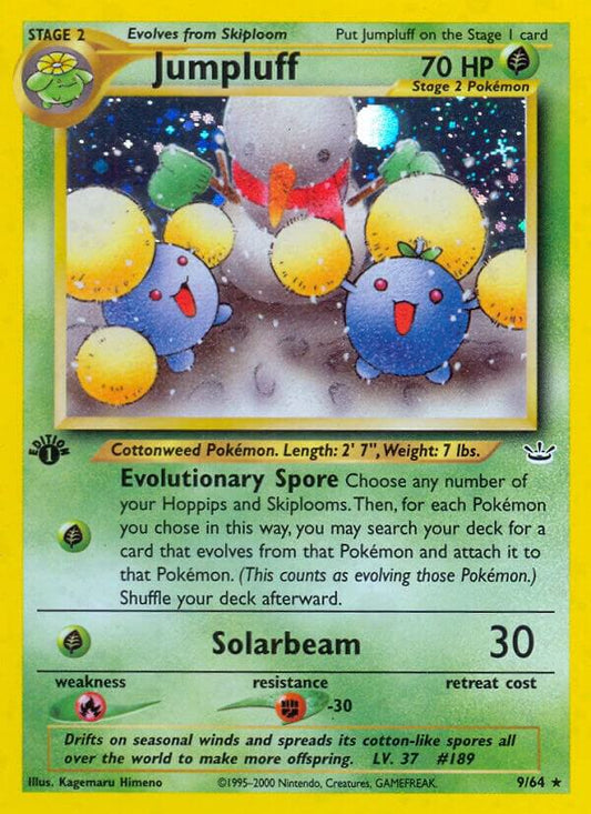 Pokemon Jumpluff 9/64 Neo Revelation