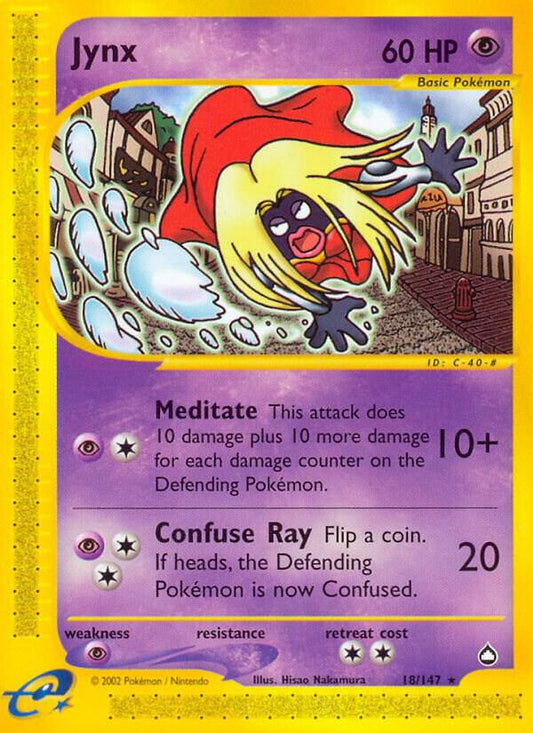 Pokemon Jynx 18/147 Aquapolis