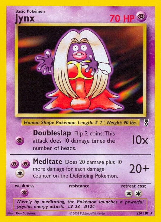 Pokemon Jynx 26/110 Legendary Collection