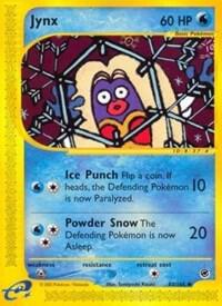 Pokemon Jynx 83/165 Expedition Base Set