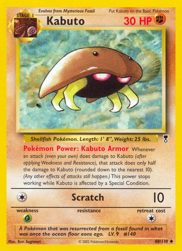Pokemon Kabuto 48/110 Legendary Collection