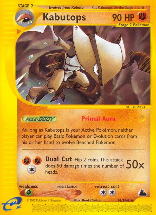 Pokemon Kabutops 14/144 Skyridge