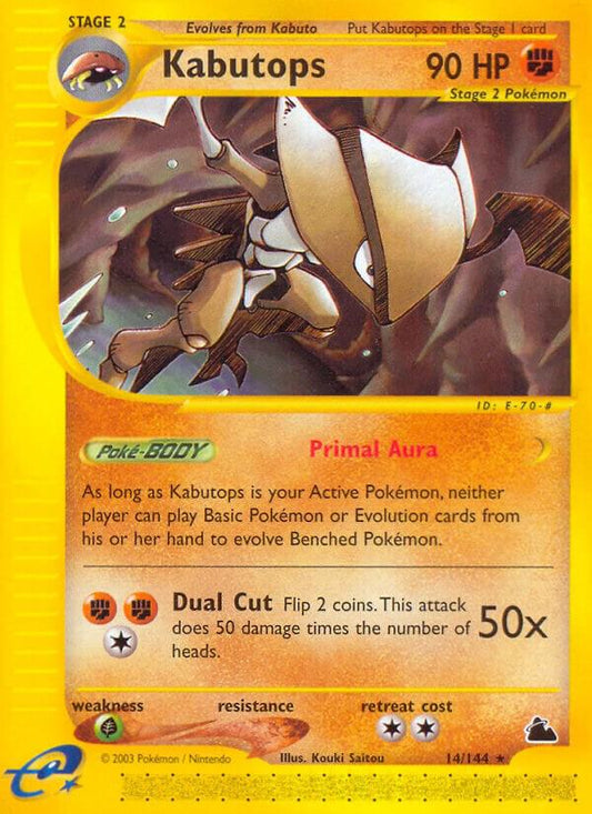 Pokemon Kabutops 14/144 Skyridge