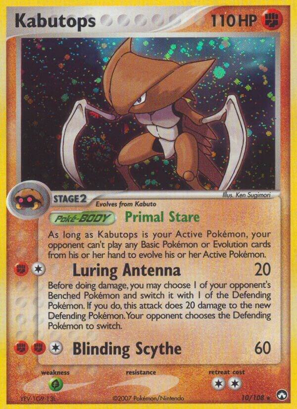 Pokemon Kabutops 10/108 Power Keepers