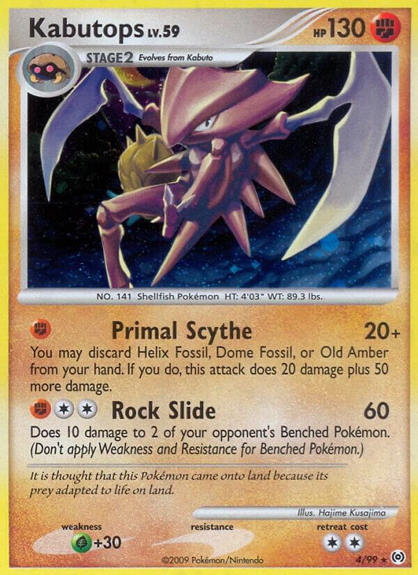 Pokemon Kabutops 4/99 Arceus
