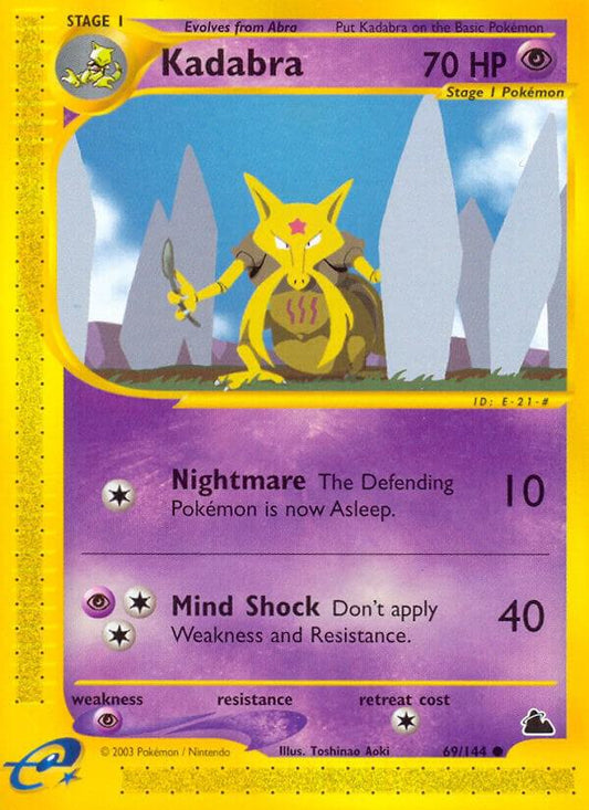 Pokemon Kadabra 69/144 Skyridge