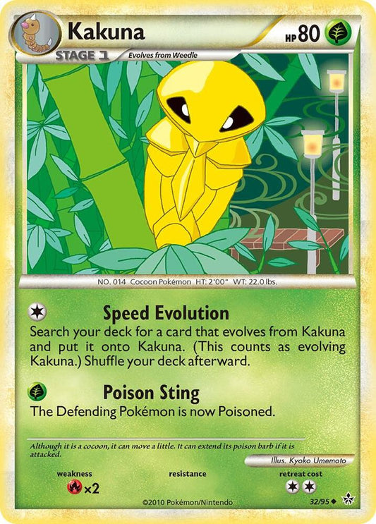 Pokemon Kakuna 32/95 Unleashed