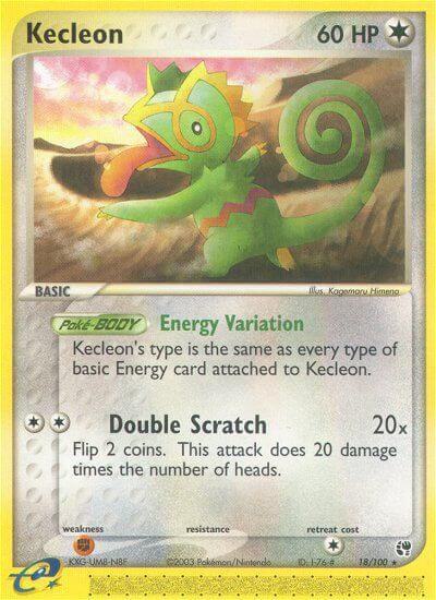 Pokemon Kecleon 18/100 Sandstorm
