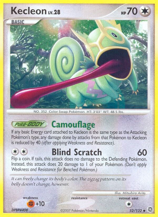 Pokemon Kecleon 52/132 Secret Wonders