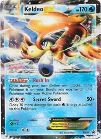 Pokemon Keldeo EX BW61 BW Black Star Promos