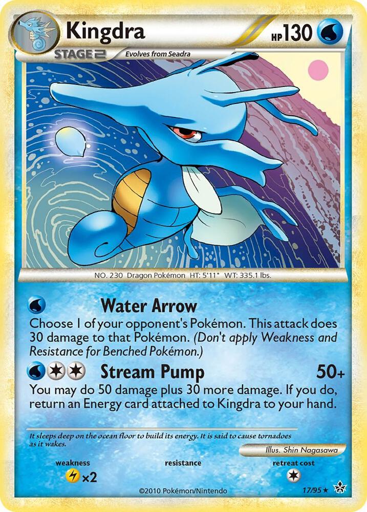 Pokemon Kingdra 17/95 Unleashed