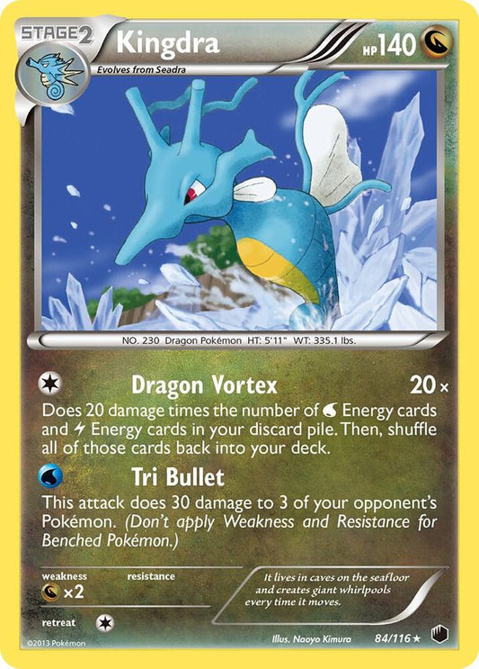 Pokemon Kingdra 84/116 Plasma Freeze