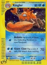 Pokemon Kingler 15/165 Expedition Base Set
