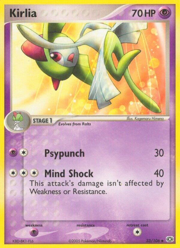 Pokemon Kirlia 33/106 Emerald