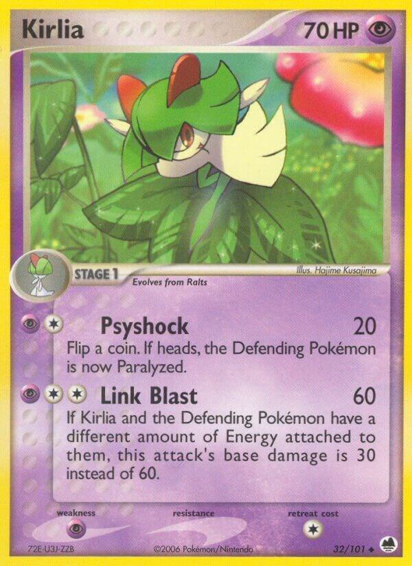 Pokemon Kirlia 32/101 Dragon Frontiers