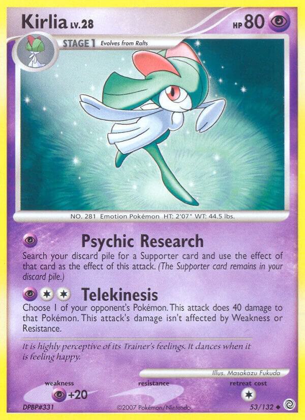 Pokemon Kirlia 53/132 Secret Wonders