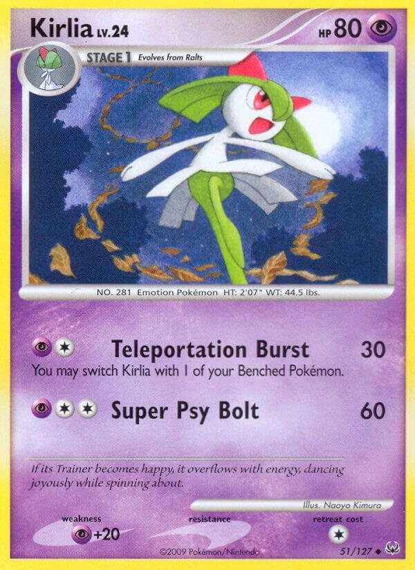Pokemon Kirlia 51/127 Platinum