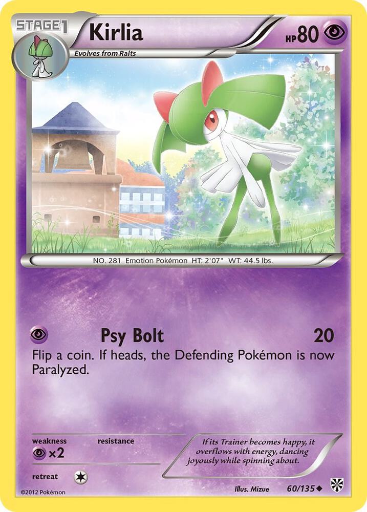 Pokemon Kirlia 60/135 Plasma Storm