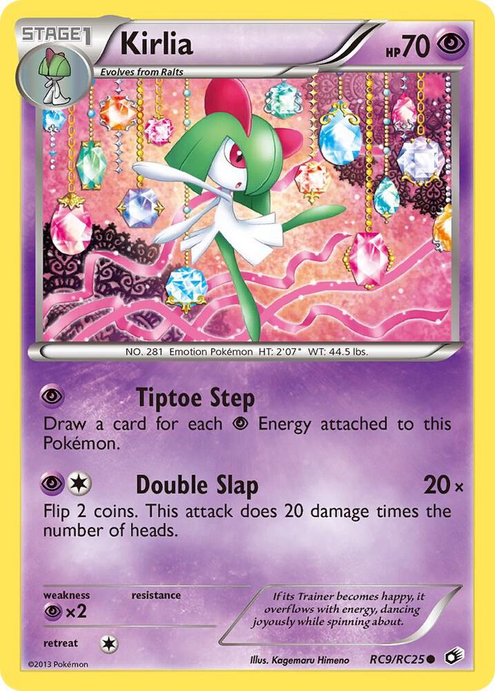 Pokemon Kirlia RC9/RC25 Legendary Treasures