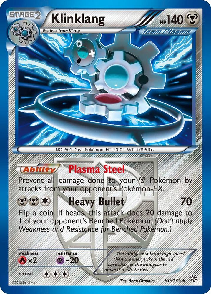 Pokemon Klinklang 90/135 Plasma Storm