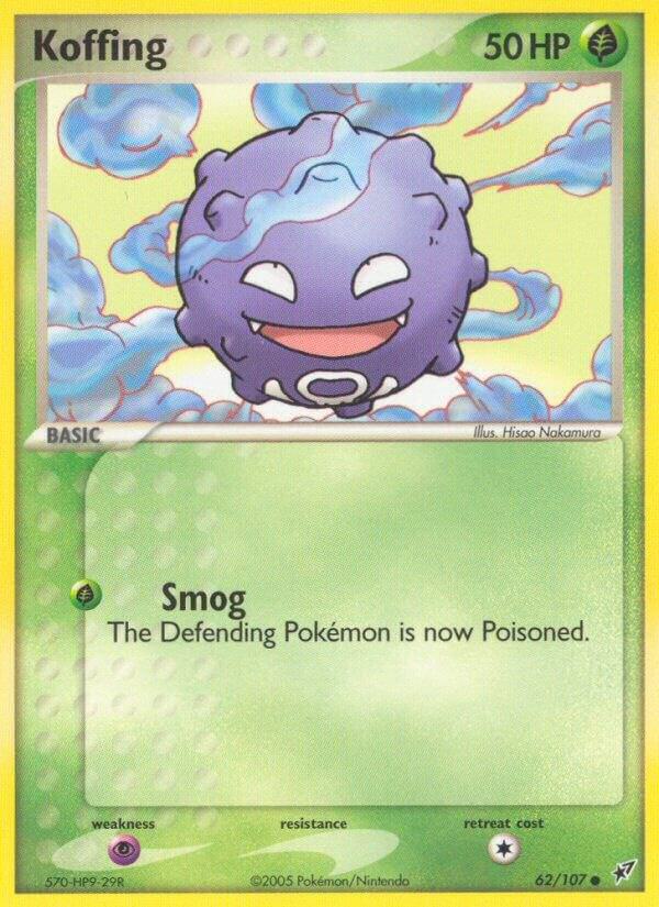 Pokemon Koffing 62/107 Deoxys